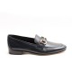 Band and Stirrup Blue Loafer