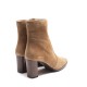 Ankle Boot Tan Suede Leather