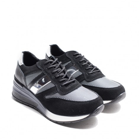 Black and Grey Sneaker