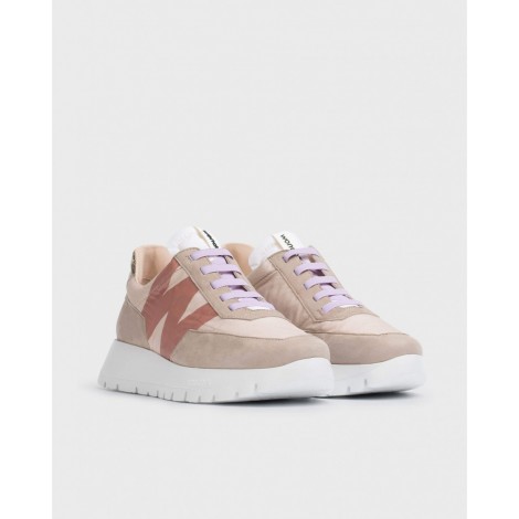 Textile and Suede Sneakers