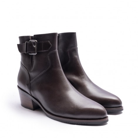 Monk Cowboy Ankle Boot