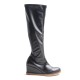 Wedge Leather Boot