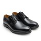Black Leather Derby Shoe