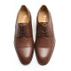 Lace-Up Shoe Tan Leather