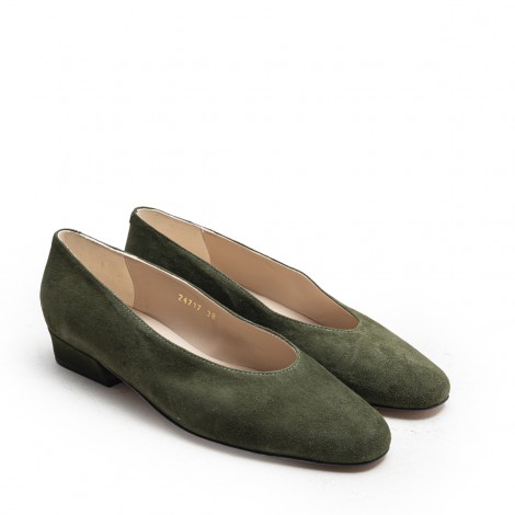 Green Suede Shoes 