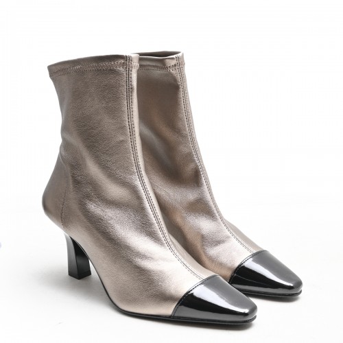 Pointed High Heel Ankle Boots