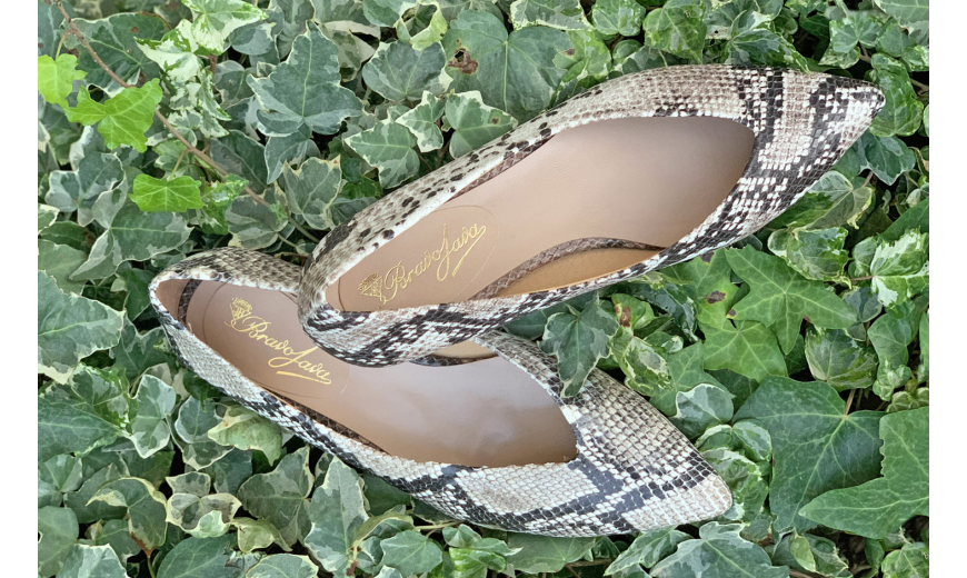 Cómo llevar zapatos con estampado de serpiente durante todo el - Bravo Java